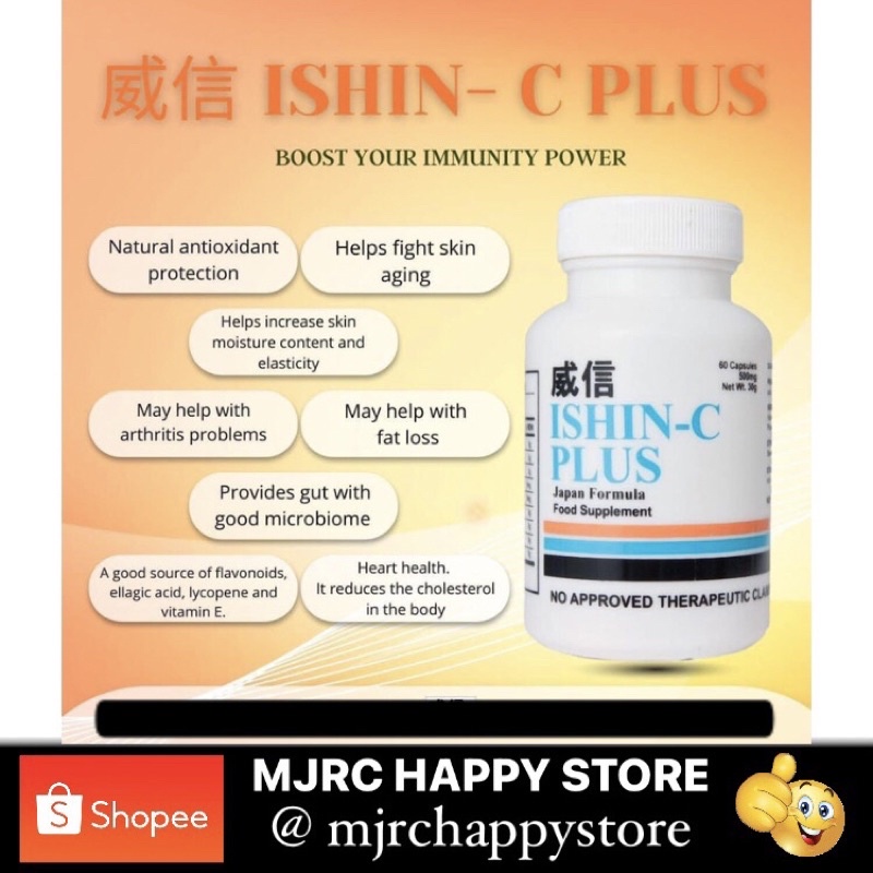 ISHIN C Plus Japan Formula | Shopee Philippines