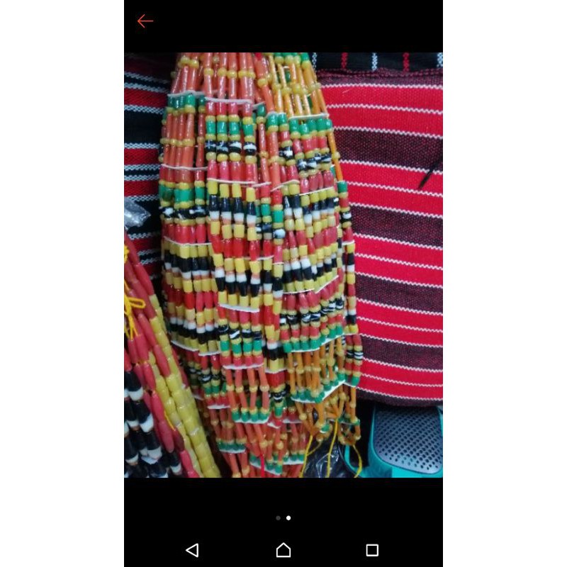 Kalinga Beads Igorot tribal, for headpiece and chocker Shopee Philippines