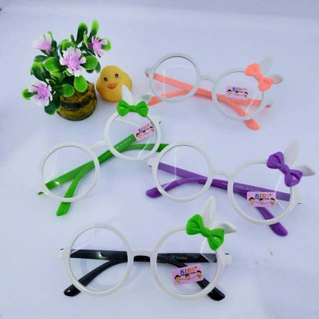 PUTIH White Ribbon Children's Glasses | Shopee Philippines