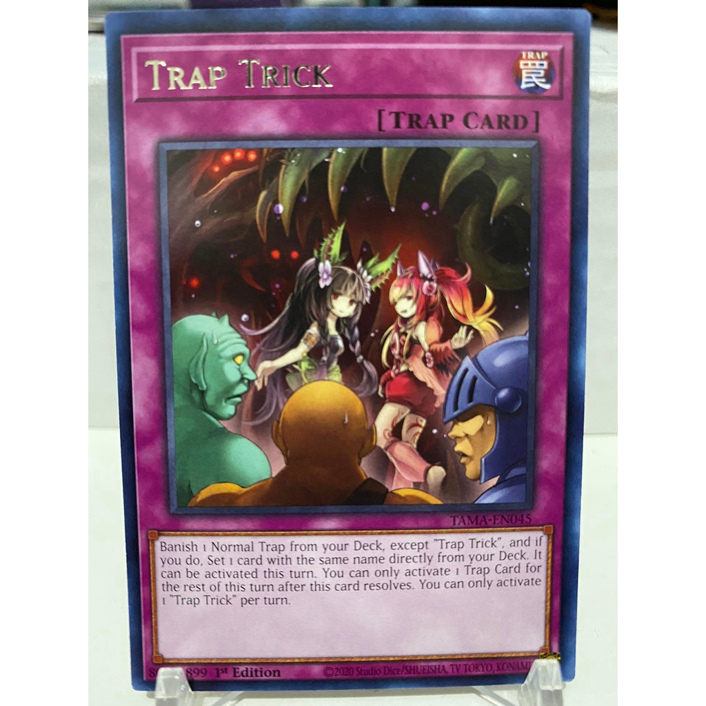 Yu-Gi-Oh! TCG Trap Trick Maximum Gold: El Dorado MGED-EN152 1st Edition