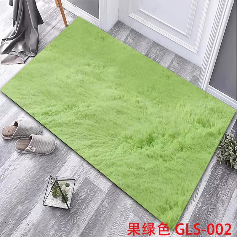 50X80 FURRY long -haired 2 Tone Soft Fluffy Multicolor Rugs Bedroom ...