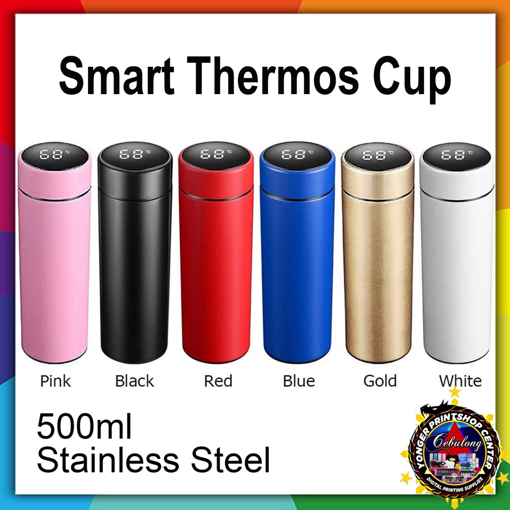 Smart Thermos Cup Intelligent Stainless Steel Thermos Temperature