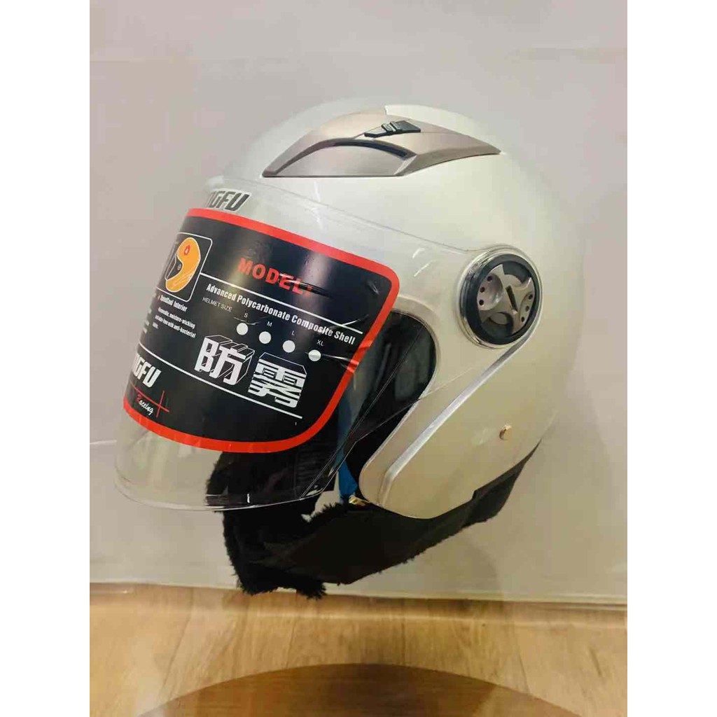 Motorcycle Helmet Anti-fog Lens Open-Face Helmets four seasons autumn ...