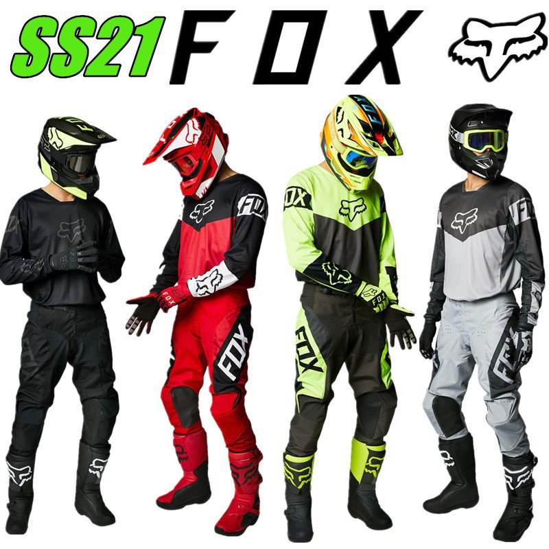 2021 fox motocross Jersey Set Top 180 Dirt Bike Jersey Set Moto Gear ...