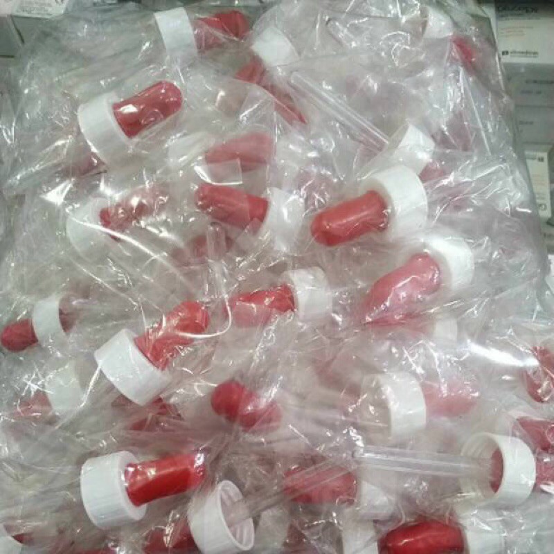 Dropper / Medicine Pipette / Red Dropper Pipette Shopee Philippines
