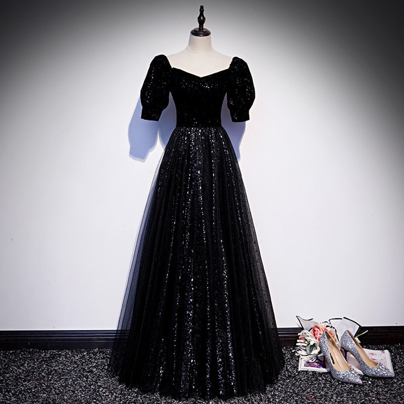 Champagne-colored Host Starry Sky Toasting Dress With Strapless