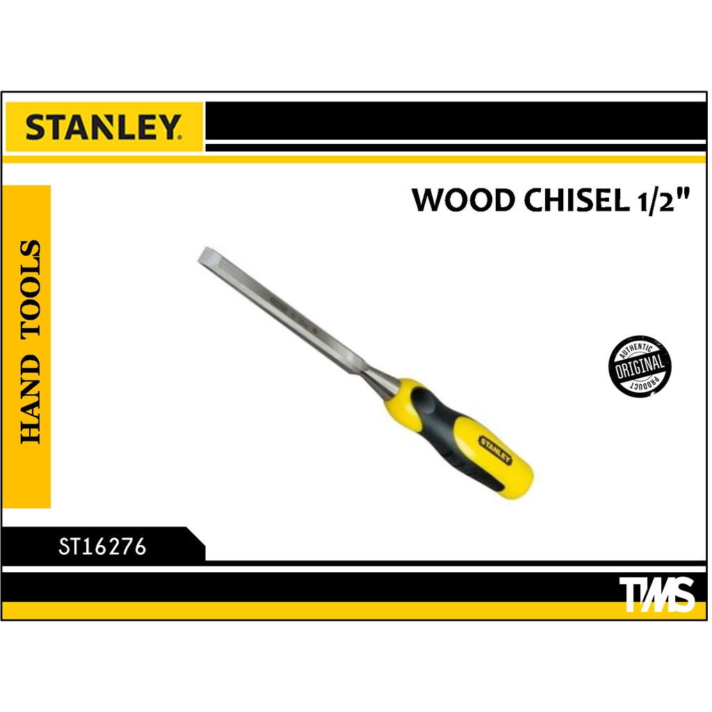 STANLEY Dynagrip Wood Chisel 1/2" [16276] Shopee Philippines