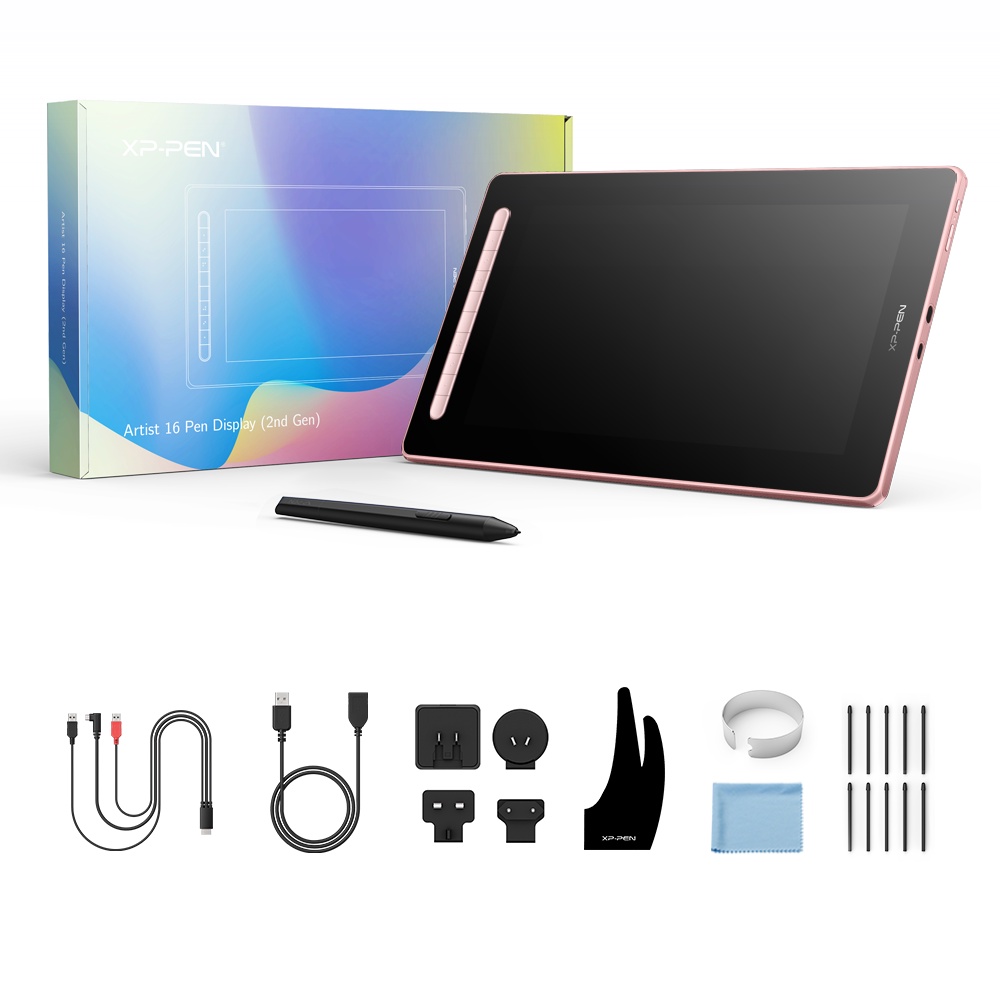 XPPen Artist 16 2nd Pen Display Drawing Monitor Graphic Display