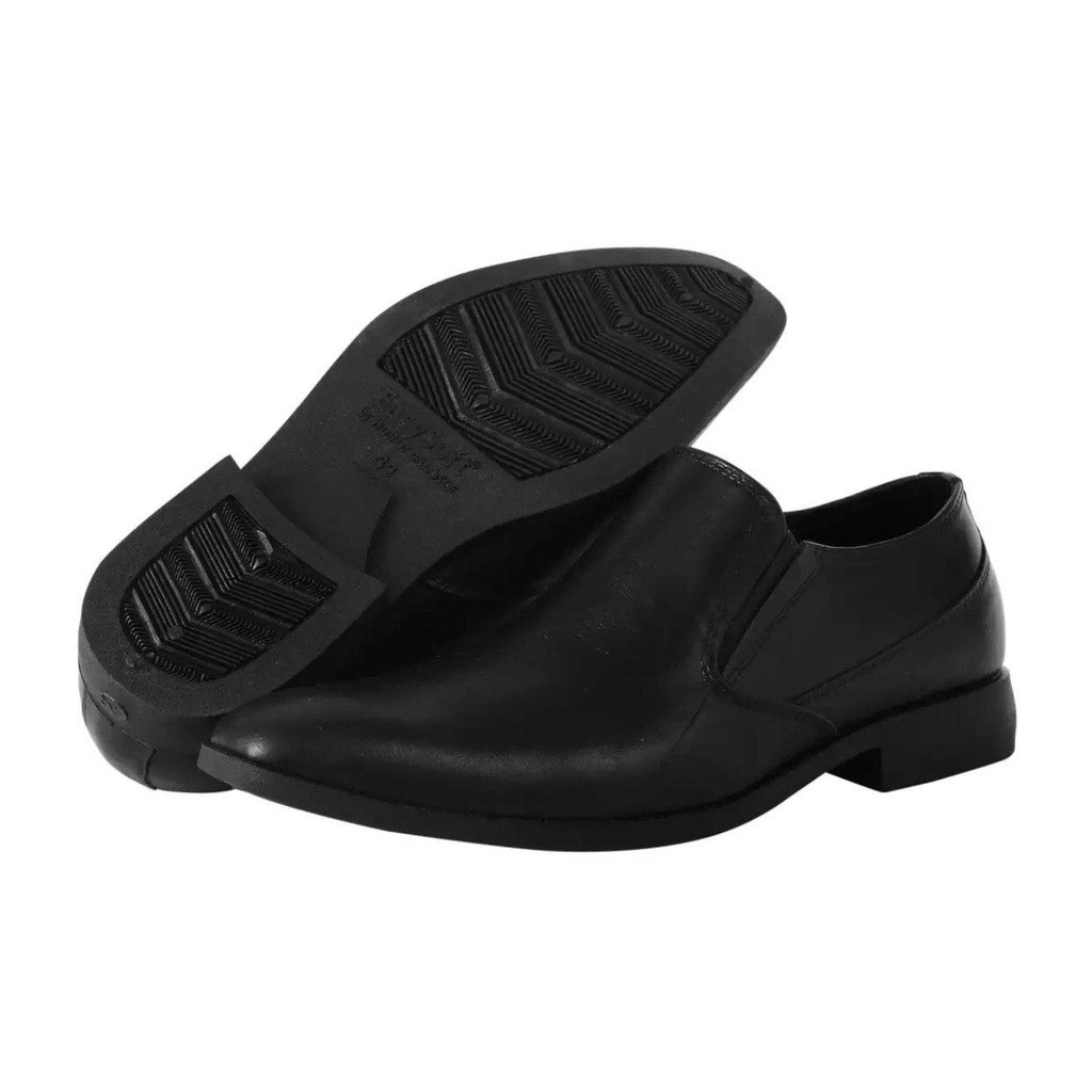 World Balance Easy Soft VENEZIA Men Formal Black Shoes Shopee Philippines