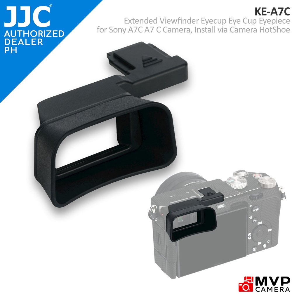 JJC KEA7C Extend Camera Eyecup Eyepiece Viewfinder for Sony A7C Alpha