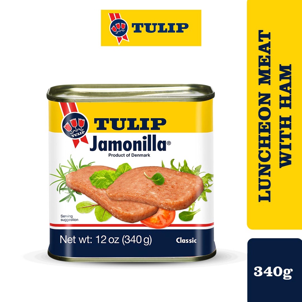 Tulip Jamonilla Classic Luncheon Meat 340g Zr Shopee Philippines