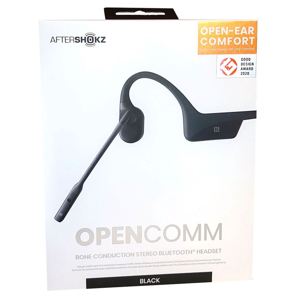 AFTERSHOKZ OpenComm Black ASC100 - イヤホン