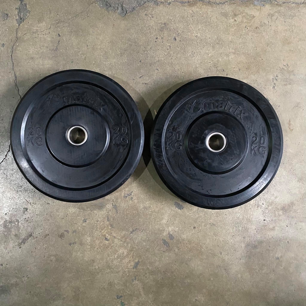 Matrix Bumper Plates 20KG | Shopee Philippines