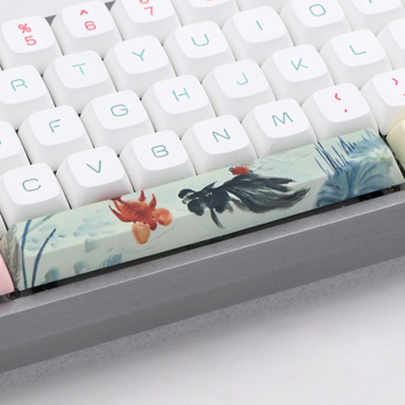 Replace SpaceBar Keycap PBT Five Sides DyeSubbed Spacebar 6.25U for