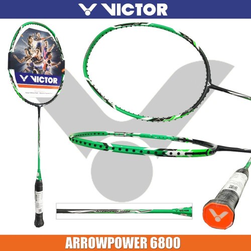 VICTOR ARROW POWER 6800 BADMINTON RACKET ORIGINAL | Shopee Philippines