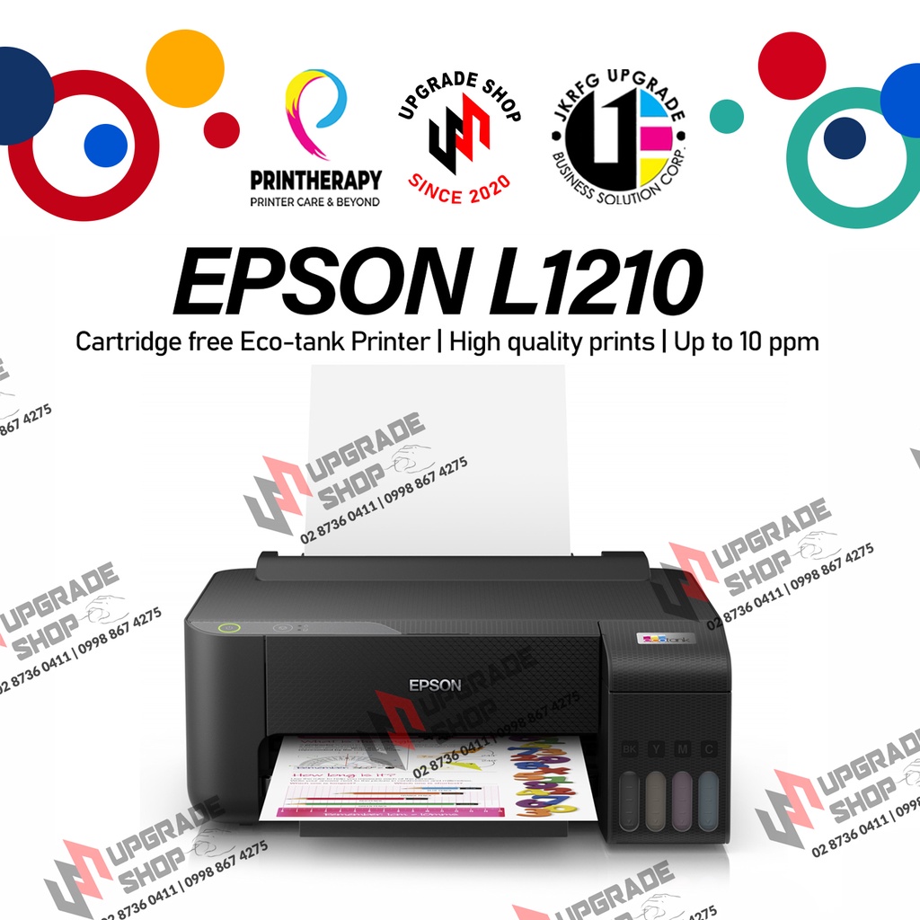 Epson Ecotank L1210 Ink Tank Printer Shopee Philippines 8980