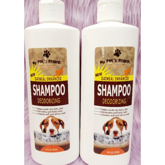 My pets friend oatmeal 2024 shampoo