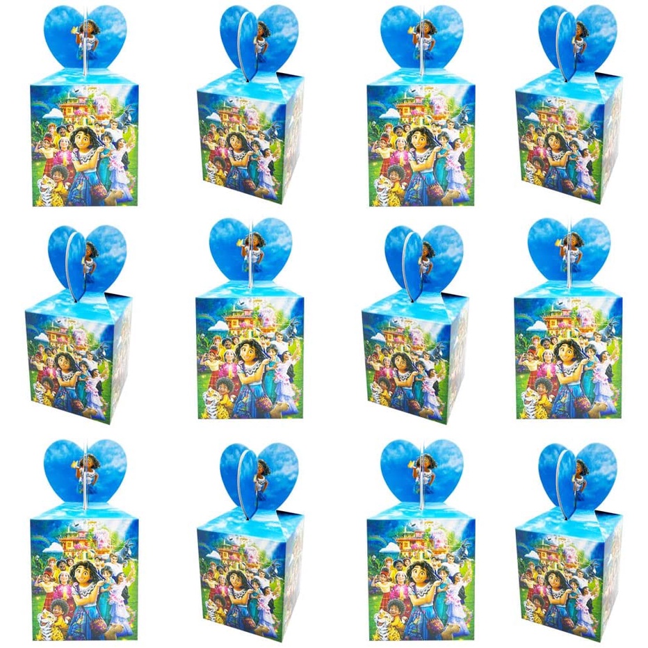 12 Pack Encanto Candy Gift Boxes, Encanto Themed Party Supplies