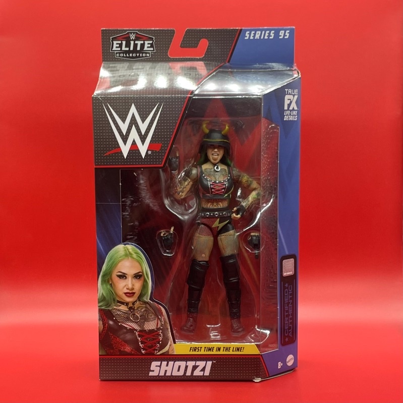 WWE Elite Shotzi Blackheart Mattel Wrestling Action Figure Wrestler Toy ...