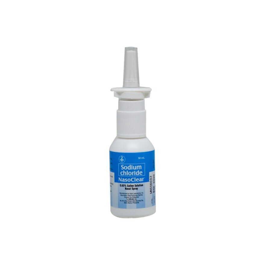 NASOCLEAR NASAL SPRAY 30ML Shopee Philippines
