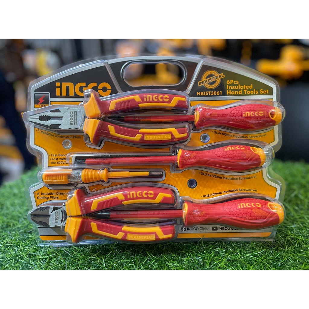 Ingco 6 pieces Insulated Hand Tools Set HKIST3061 MERVILLE