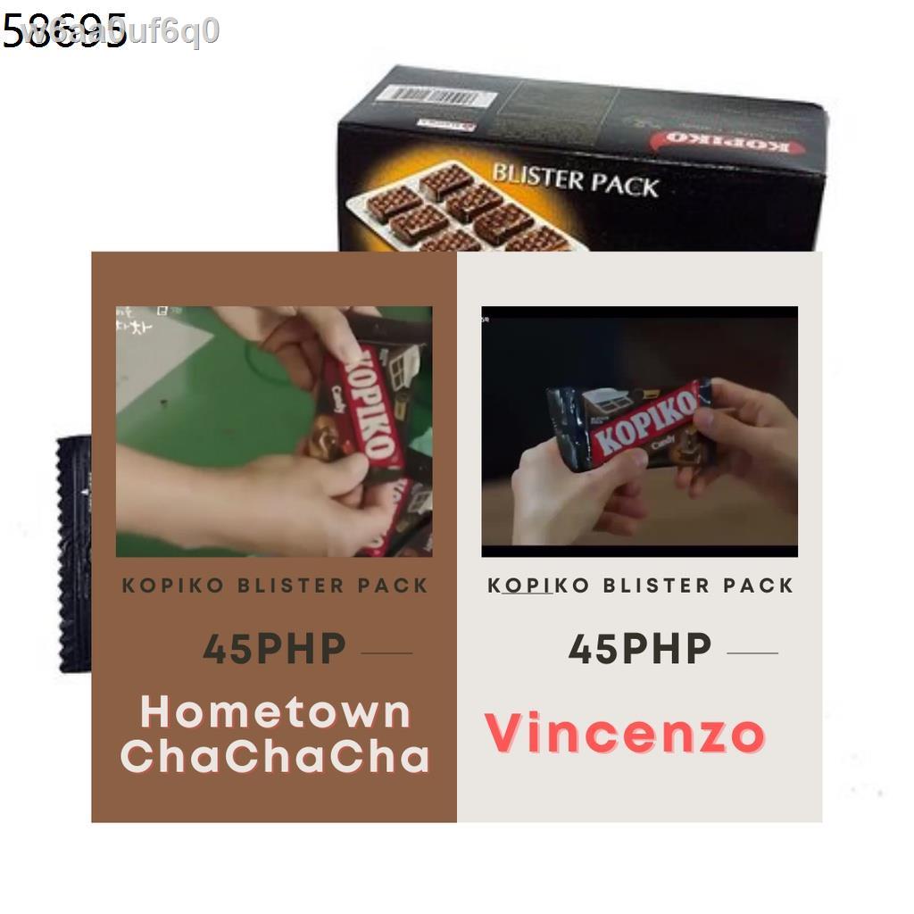 korean food KOPIKO Coffee Candy Blister Pack from Netflix Korean Drama VINCENZO HOMETOWN CHACHACHA