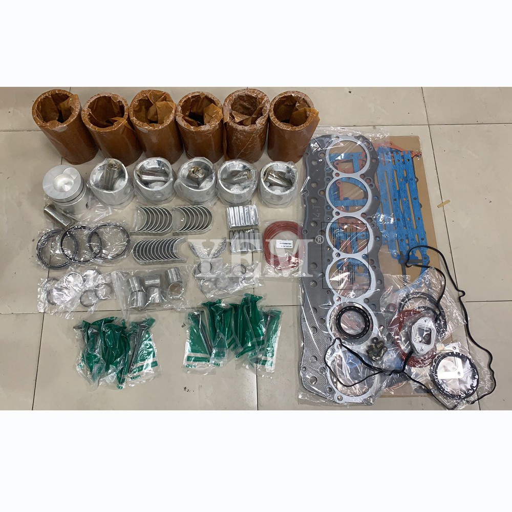 Cylinder Liner Kit With Gasket Set Bearing&Valve Train 6D14 for