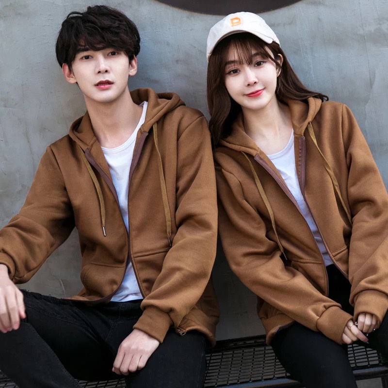 Hoodie couple outlet shopee