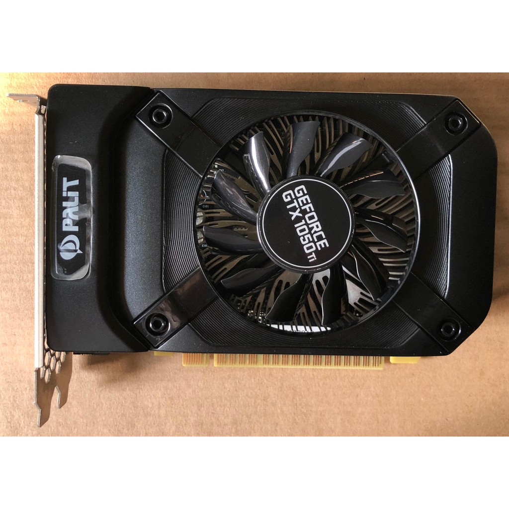 GTX 1050 ti PALIT StormX GTX1050Ti 4GB GDDR5 (used) | Shopee