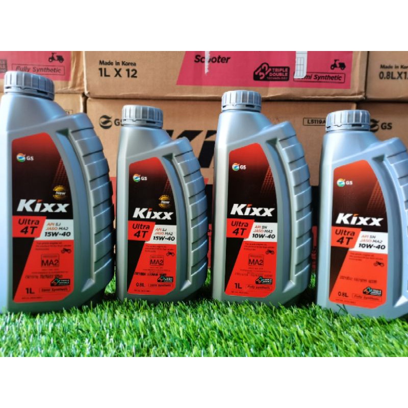 Kixx Semi & Fully Synthetic Oil for Underbone and Standard Motorcycles