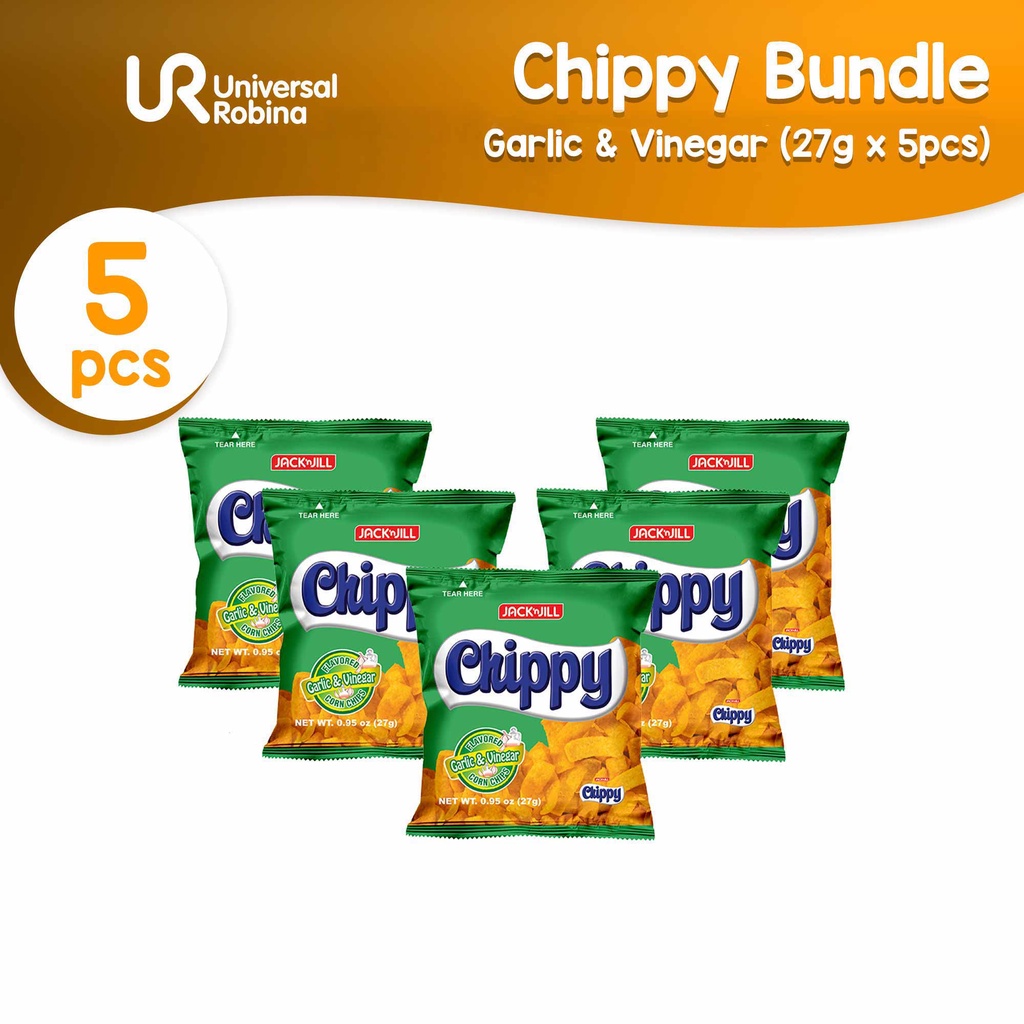 5 x Chippy Garlic & Vinegar (27g) Shopee Philippines