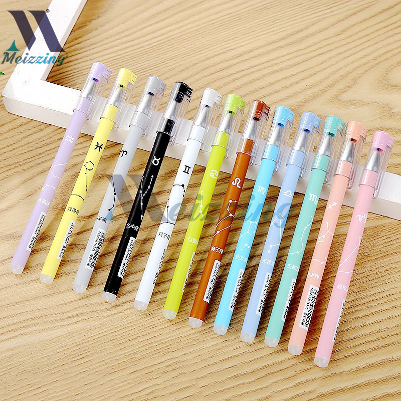 Kap·Cat Twelve Constellation Friction Sign Pen GP1194 Gel Ink Pen 0 ...