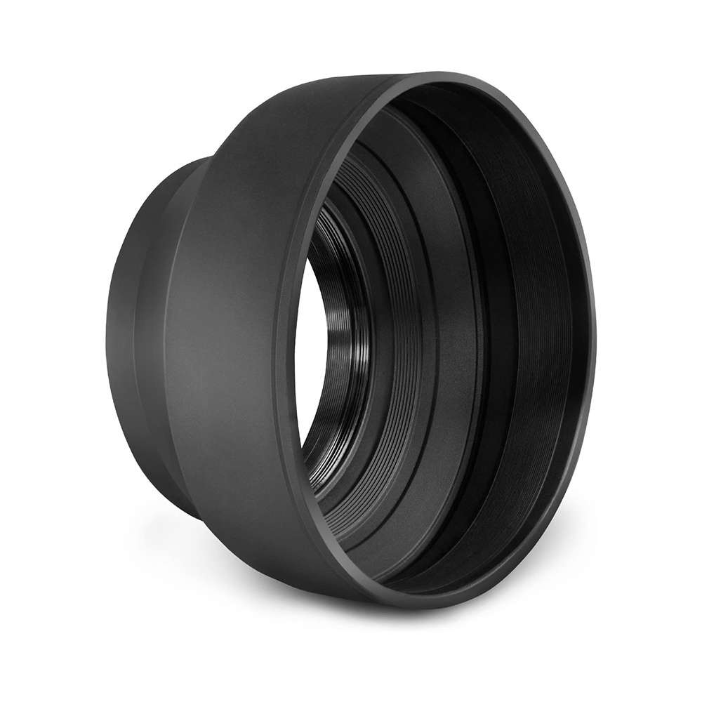 Collapsible Rubber Lens Hood 4952555862677277mm For Canon Dslr