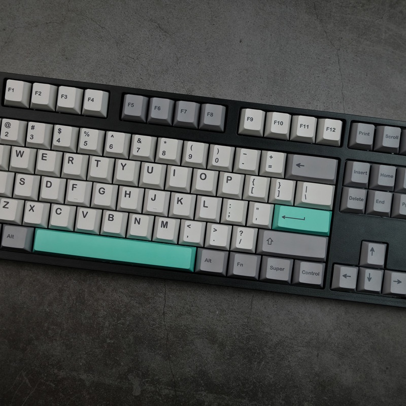 GMK Modern Dolch Light keycaps, 140 Keys keycaps Cherry Profile DYE-SUB ...