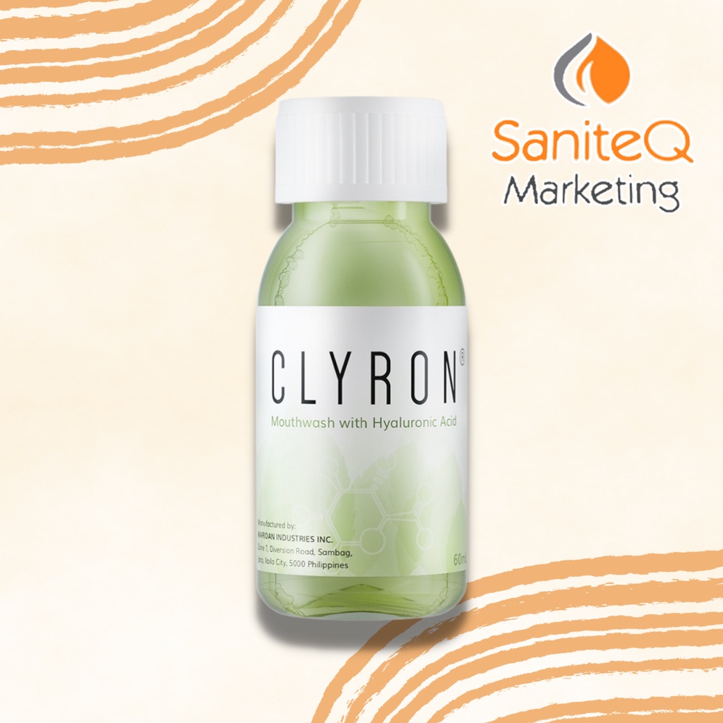 Clyron Mouthwash with Hyaluronic acid and Chlorhexidine | Shopee ...
