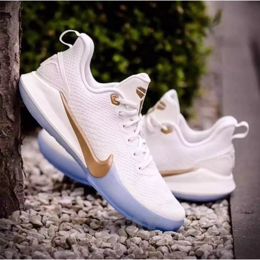 Kobe mamba focus white hot sale gold