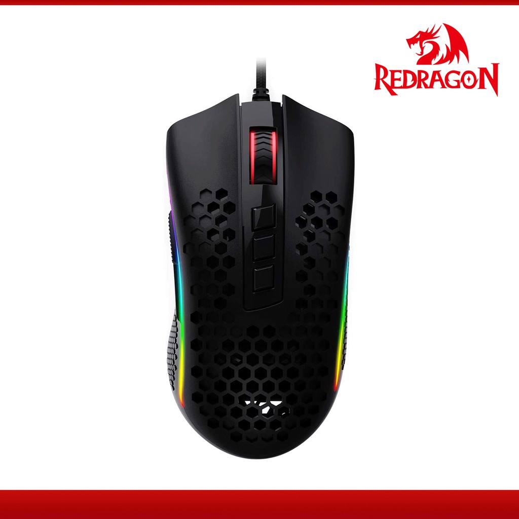 Redragon Storm RGB Wired Gaming Mouse Black (M808-RGB) | Shopee Philippines