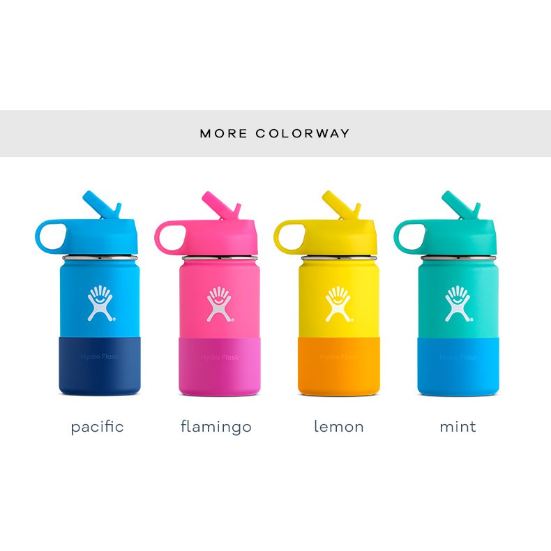 Lemon flamingo hydro store flask