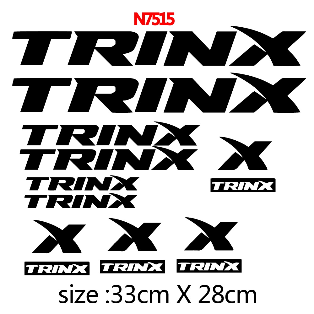 Trinx Bike Decals DIY Frame Stickers Bicycle Stickers Die-cut Decal ...