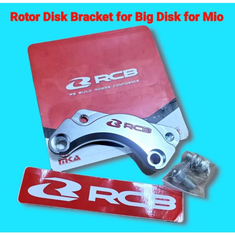 Bracket Rotor Disk RACING BOY for Mio Big Disk type | Shopee Philippines
