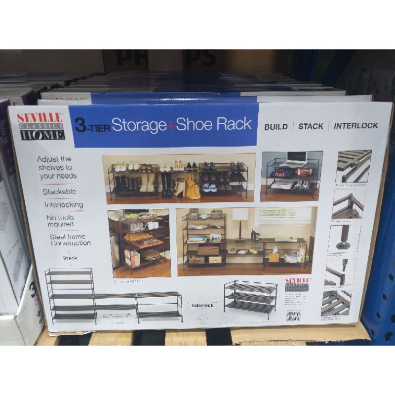 Seville deals shoe rack