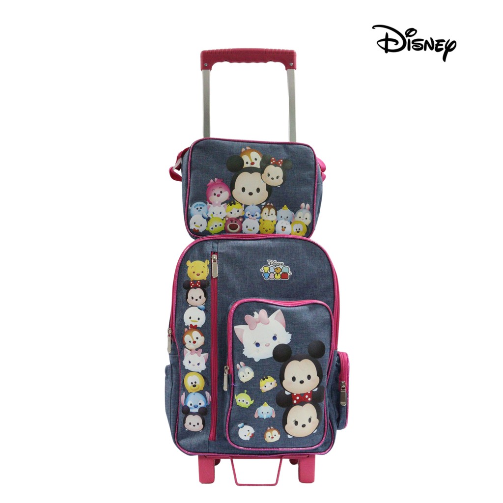 Disney Tsum Tsum 15inch Trolley Bag Set Shopee Philippines