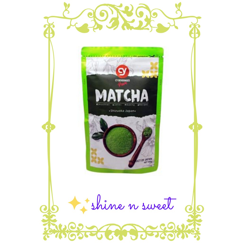 Cy Matcha / Green Tea Powder 100 Gr | Shopee Philippines