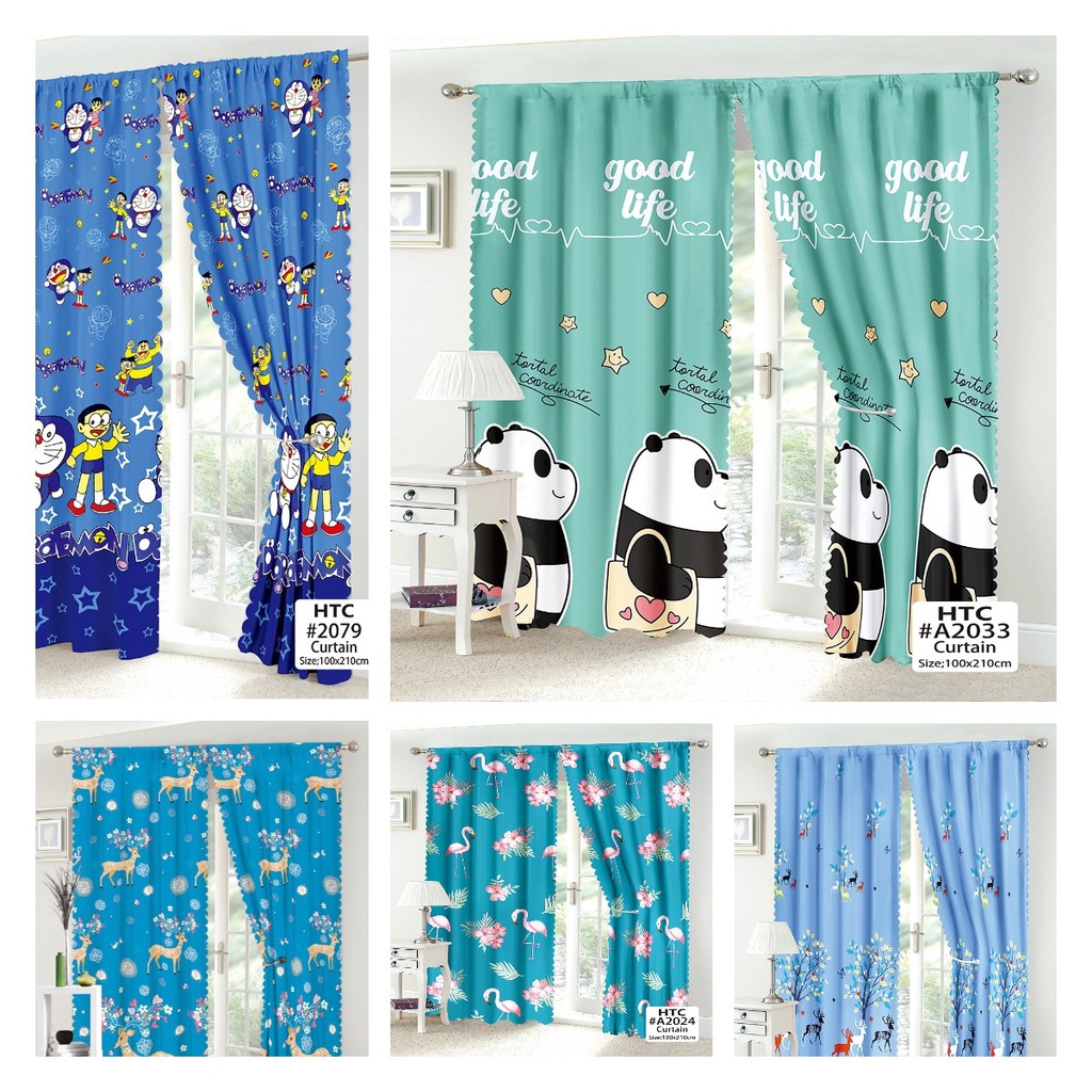 Hot Sale Cartoon Character Curtain For Window Door Per Piece Unique ...