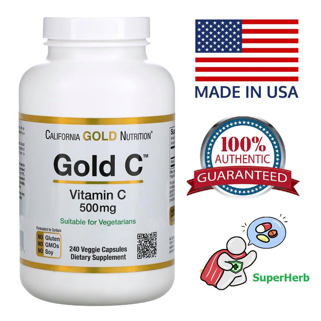 California Gold Nutrition, Gold C, Vitamin C | Shopee Philippines