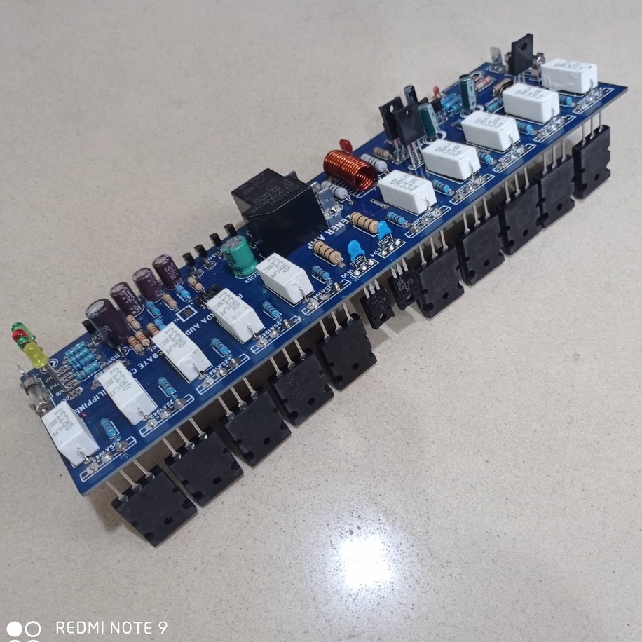 SEMI ASSEMBLED ROCKOLA ZENER AMPLIFIER 500 WATTS WITH TRANSISTOR