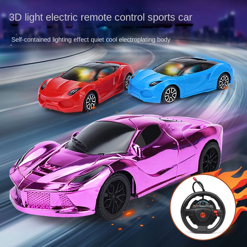 Electric remote control car fourwheel drive highspeed sports car