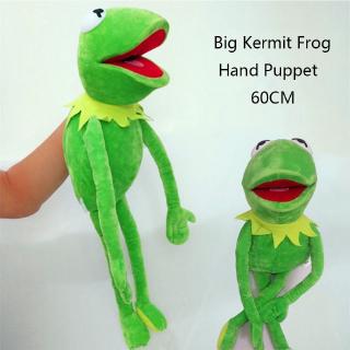 New Eden Big Full Body Kermit the Frog Hand Puppet Soft Stuffed