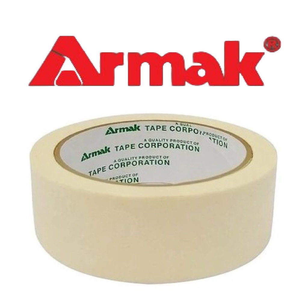 ARMAK MASKING TAPE 1/2 3/4 1 X 25 YARDS Shopee Philippines