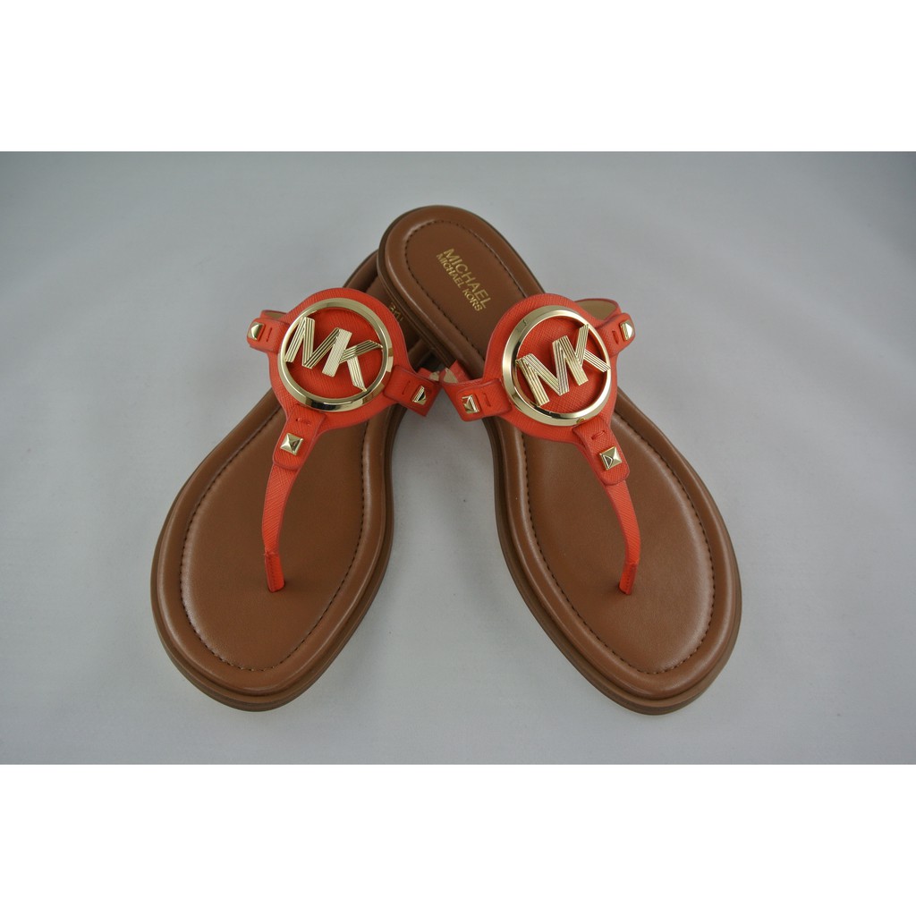 SALE!!! Michael Kors Aubrey Thong - Mandarin | Shopee Philippines